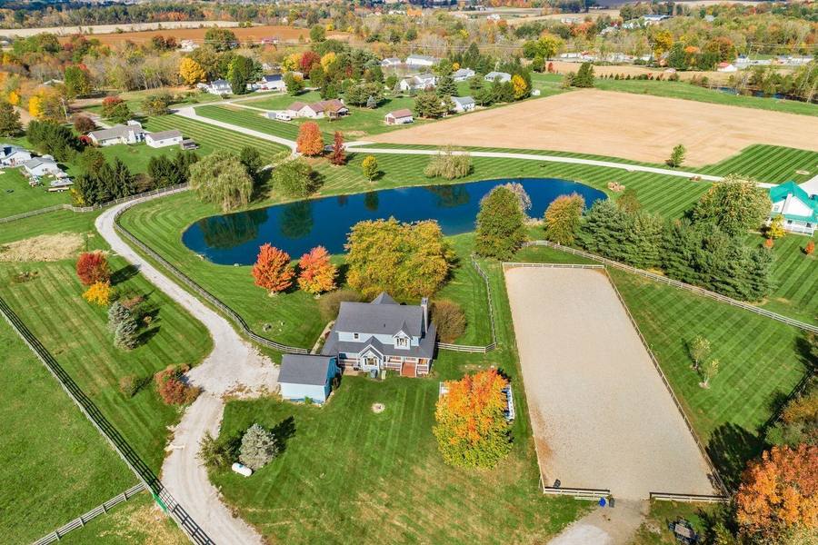 Aerial of The Green Orb